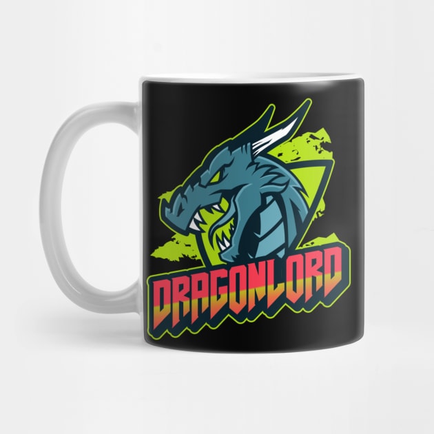 Dragon Lord Fantasy by Tip Top Tee's